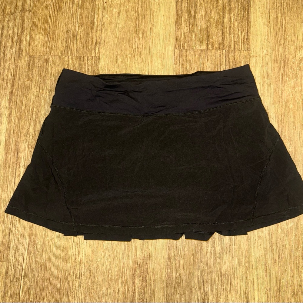 Lululemon tennis skirt - black